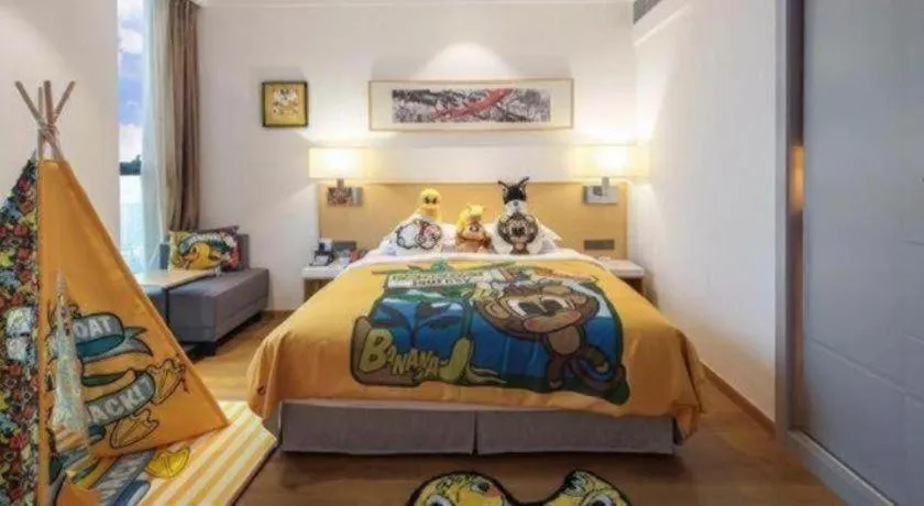 Bed in Ramada Encore by Wyndham Chongqing Yubei