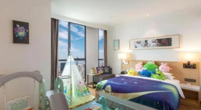 Bed in Ramada Encore by Wyndham Chongqing Yubei