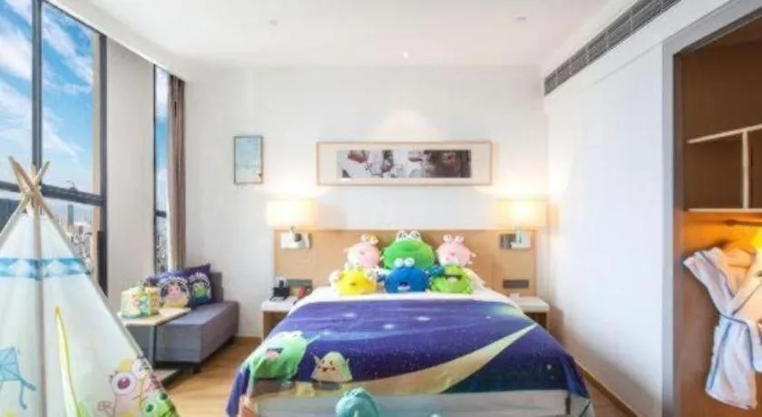 Bed in Ramada Encore by Wyndham Chongqing Yubei