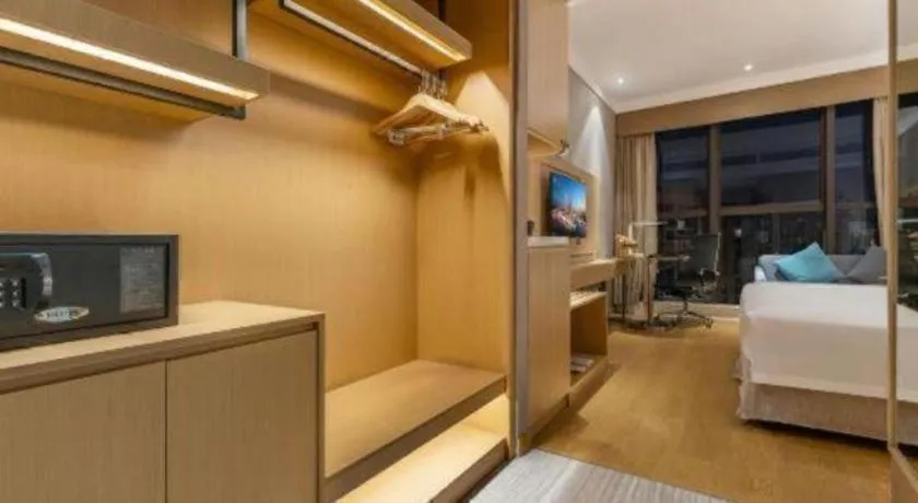 Bed in Ramada Encore by Wyndham Chongqing Yubei