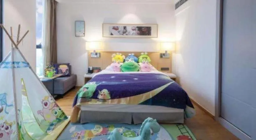 Bed in Ramada Encore by Wyndham Chongqing Yubei