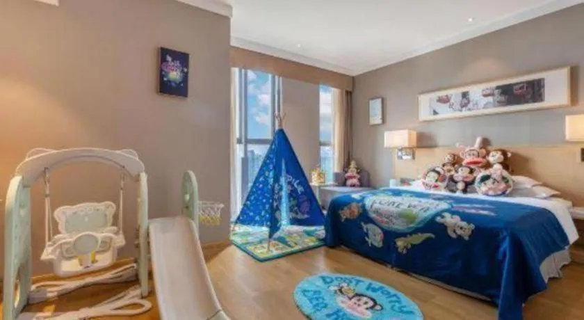 Bed in Ramada Encore by Wyndham Chongqing Yubei