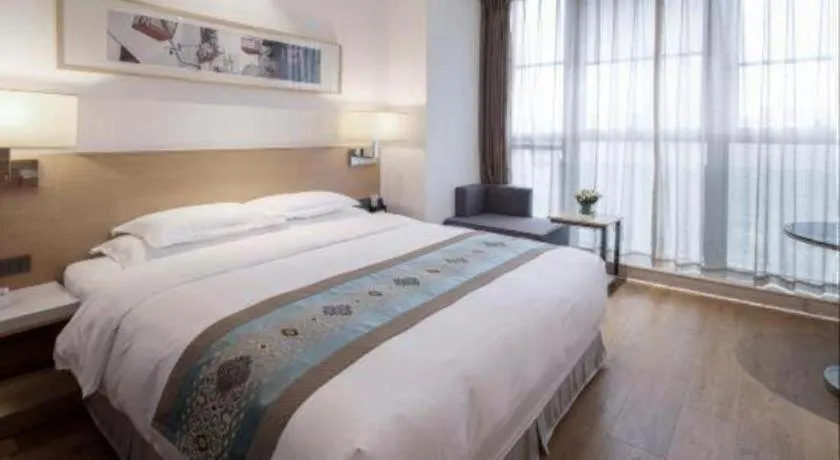 Bed in Ramada Encore by Wyndham Chongqing Yubei