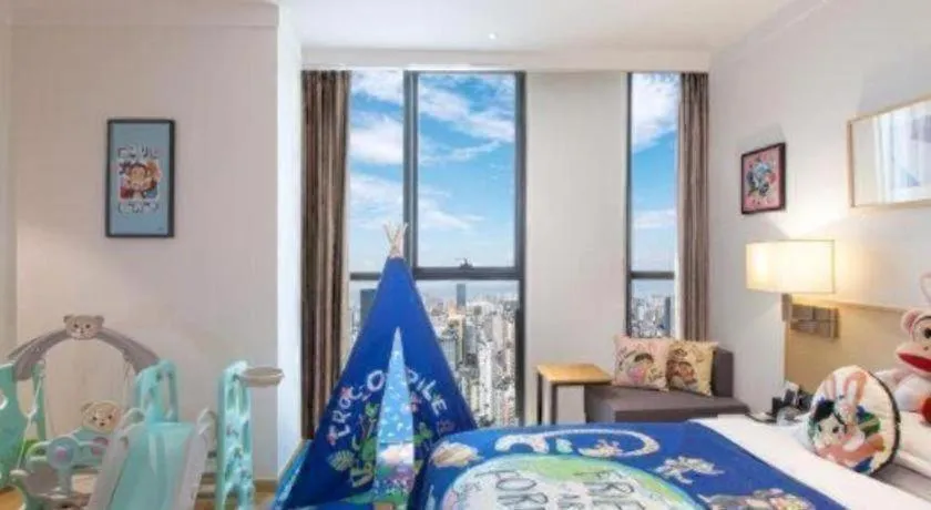 Bed in Ramada Encore by Wyndham Chongqing Yubei