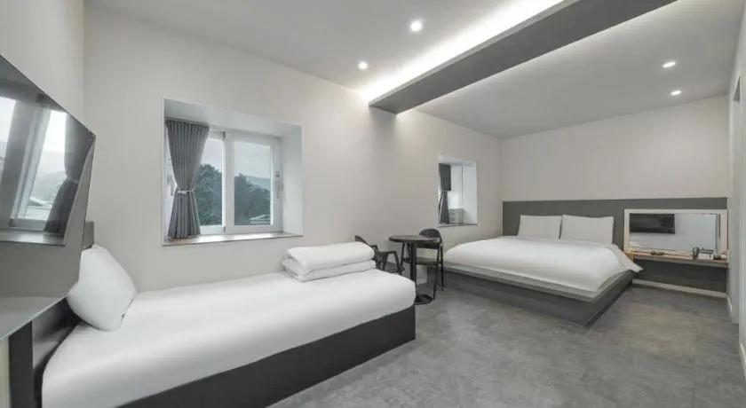 Bed in Gangneung (Jeongdongjin) Jeongdongjin Motel