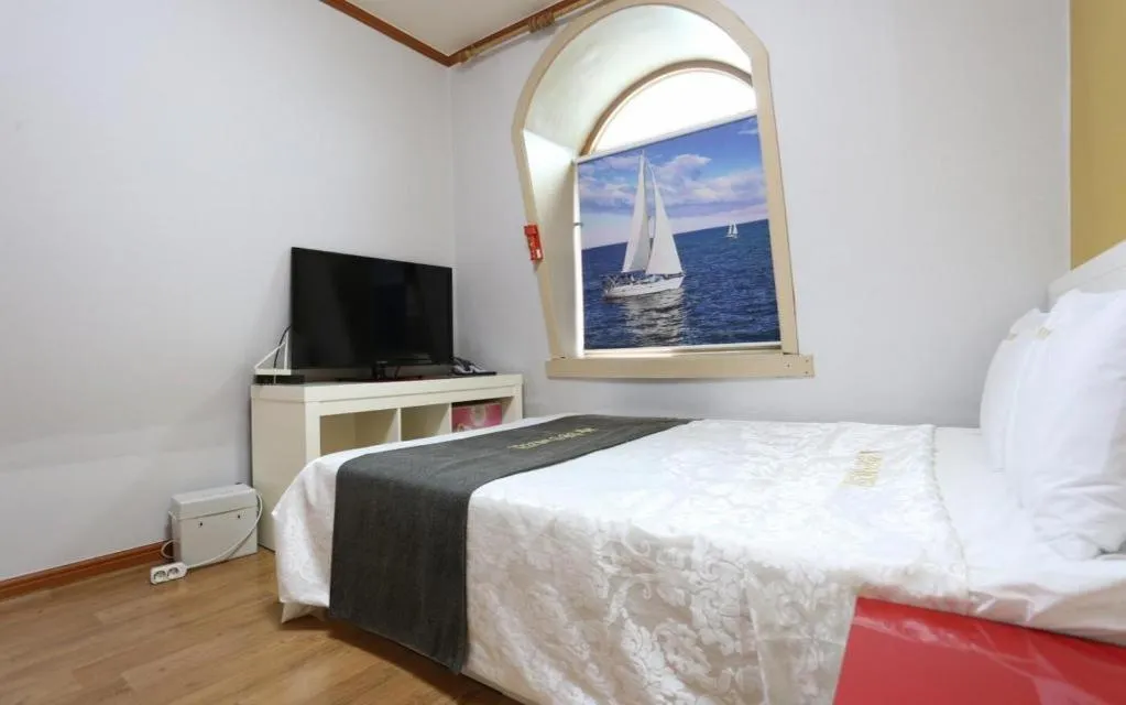 Bed in Gangneung (Jeongdongjin) Jeongdongjin Motel