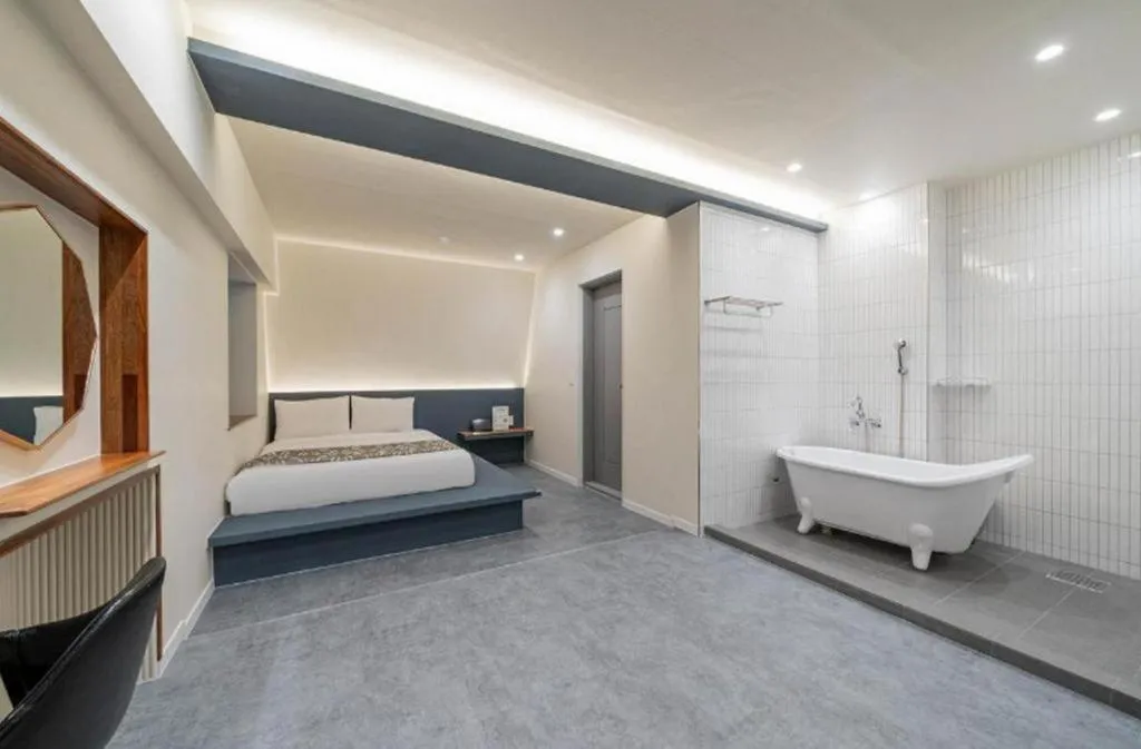 Bed in Gangneung (Jeongdongjin) Jeongdongjin Motel