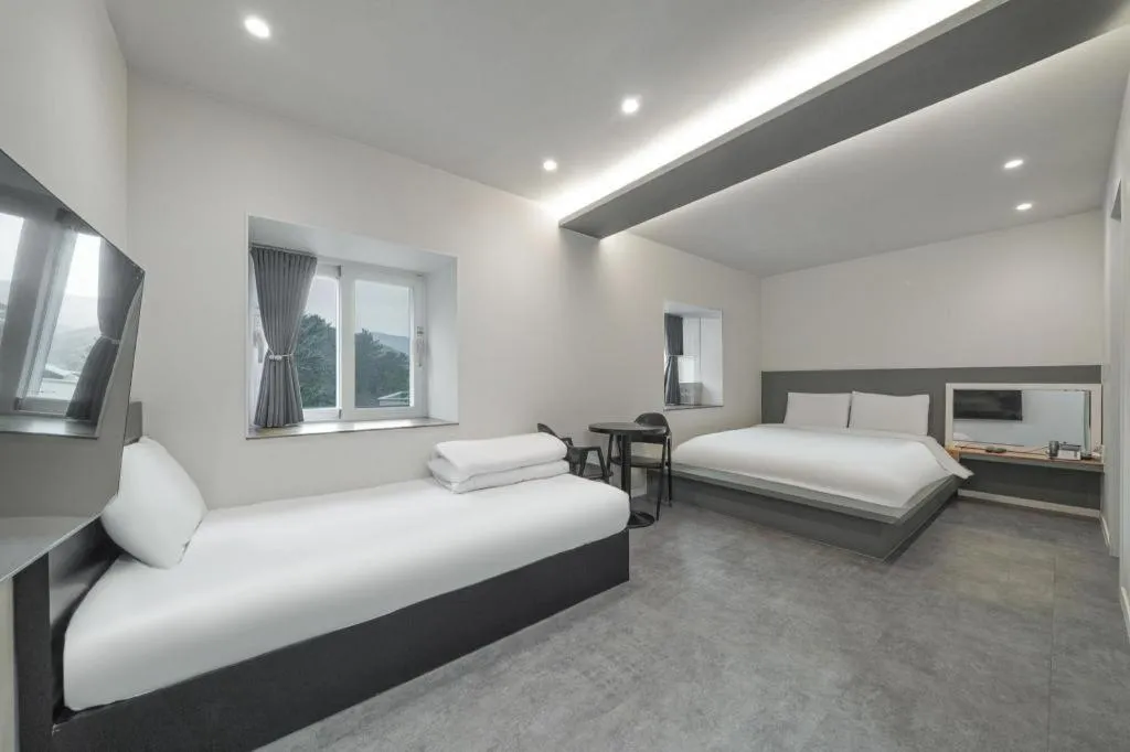 Bed in Gangneung (Jeongdongjin) Jeongdongjin Motel