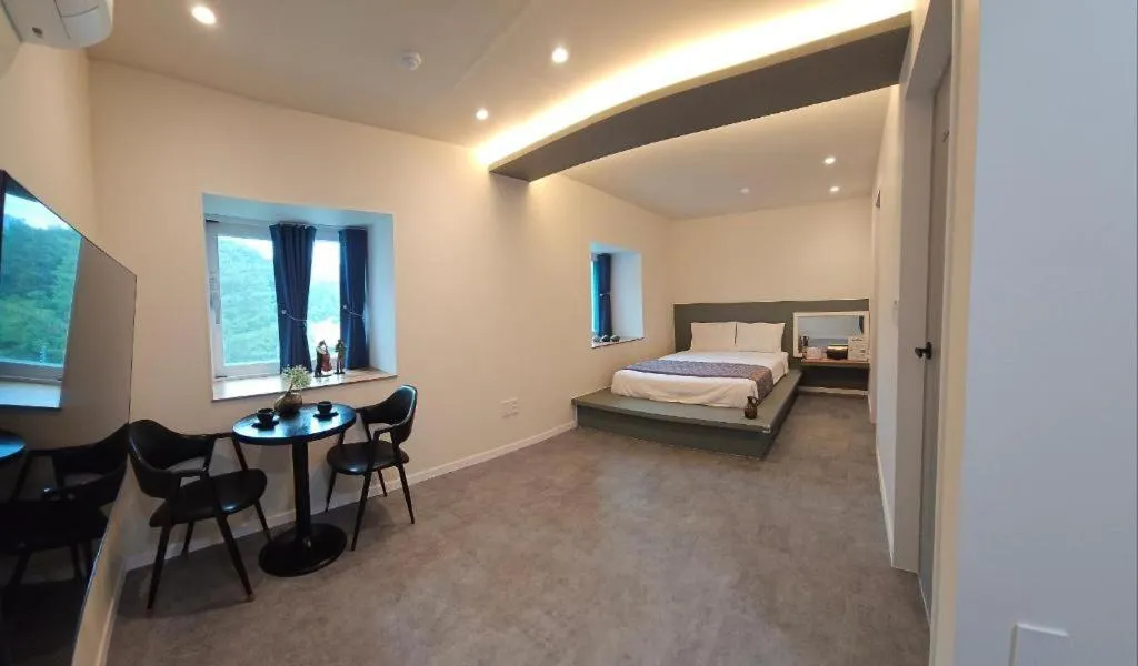 Bed in Gangneung (Jeongdongjin) Jeongdongjin Motel