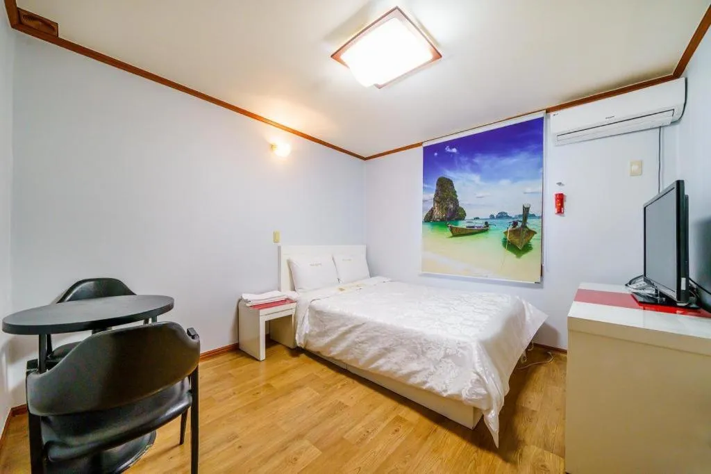 Bed in Gangneung (Jeongdongjin) Jeongdongjin Motel