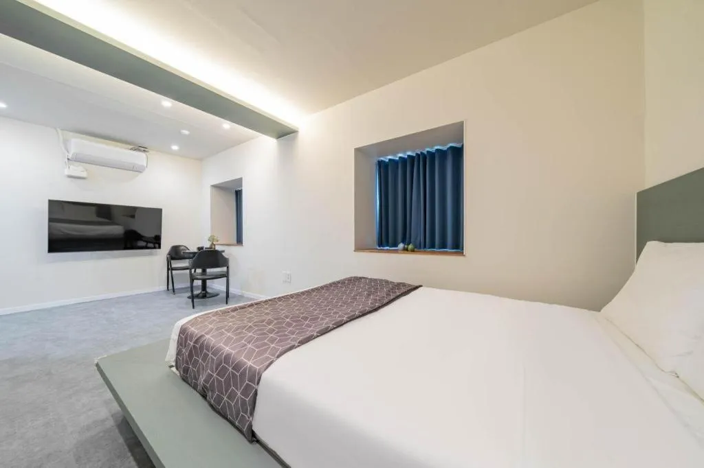 Bed in Gangneung (Jeongdongjin) Jeongdongjin Motel