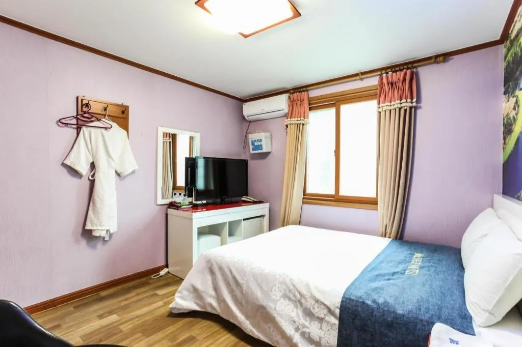 Bed in Gangneung (Jeongdongjin) Jeongdongjin Motel