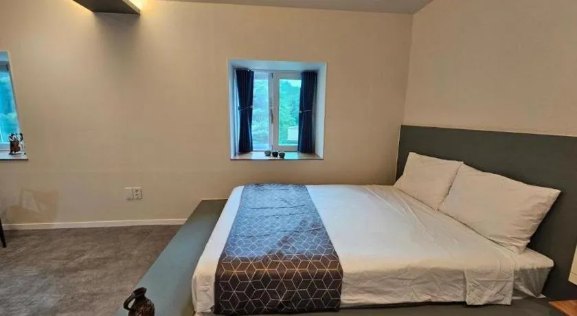 Bed in Gangneung (Jeongdongjin) Jeongdongjin Motel