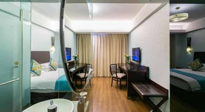 Bed in SSAW Boutique Hotel Shaoxing Ancient Town