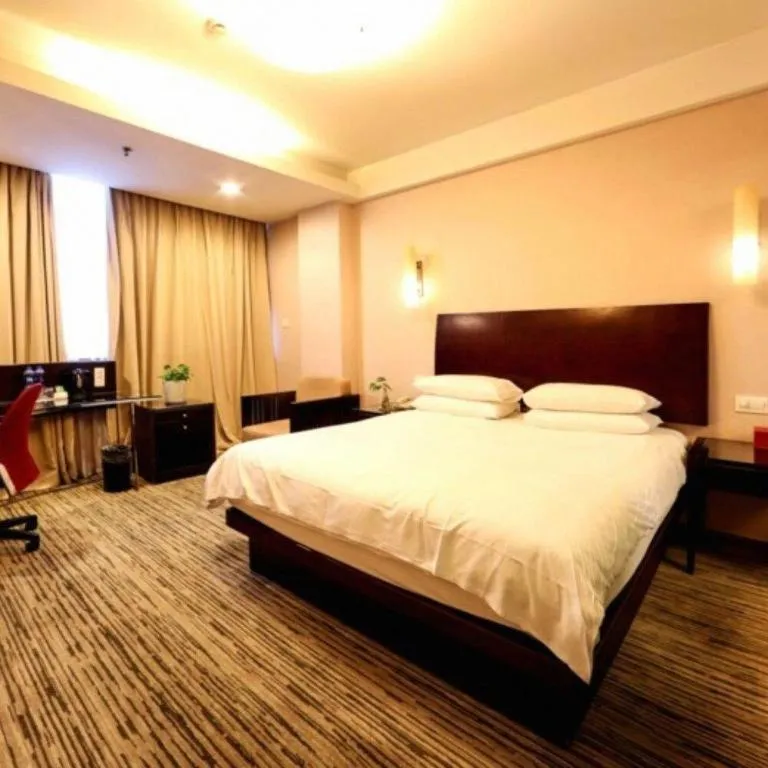Bed in SSAW Boutique Hotel Shaoxing Ancient Town
