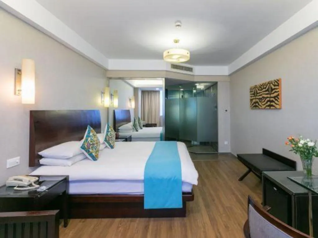 Bed in SSAW Boutique Hotel Shaoxing Ancient Town