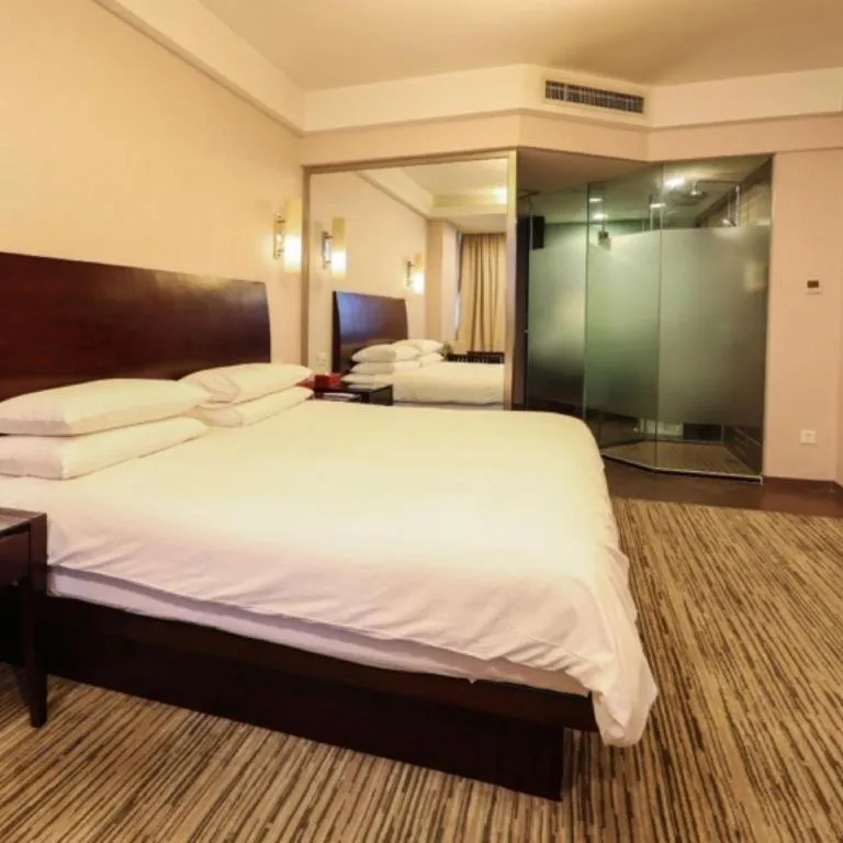 Bed in SSAW Boutique Hotel Shaoxing Ancient Town