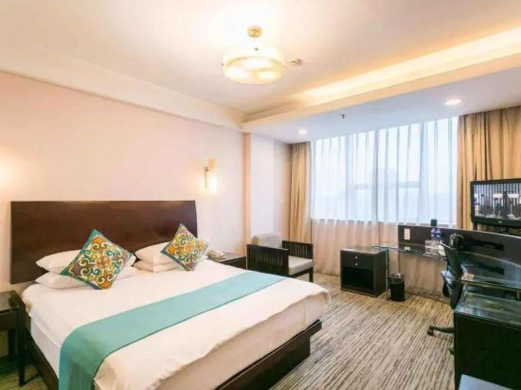 Bed in SSAW Boutique Hotel Shaoxing Ancient Town