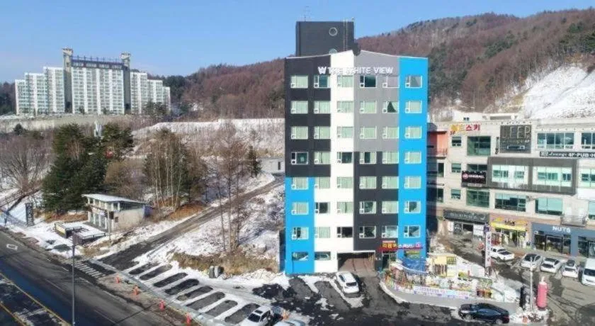 Pyeongchang the white view