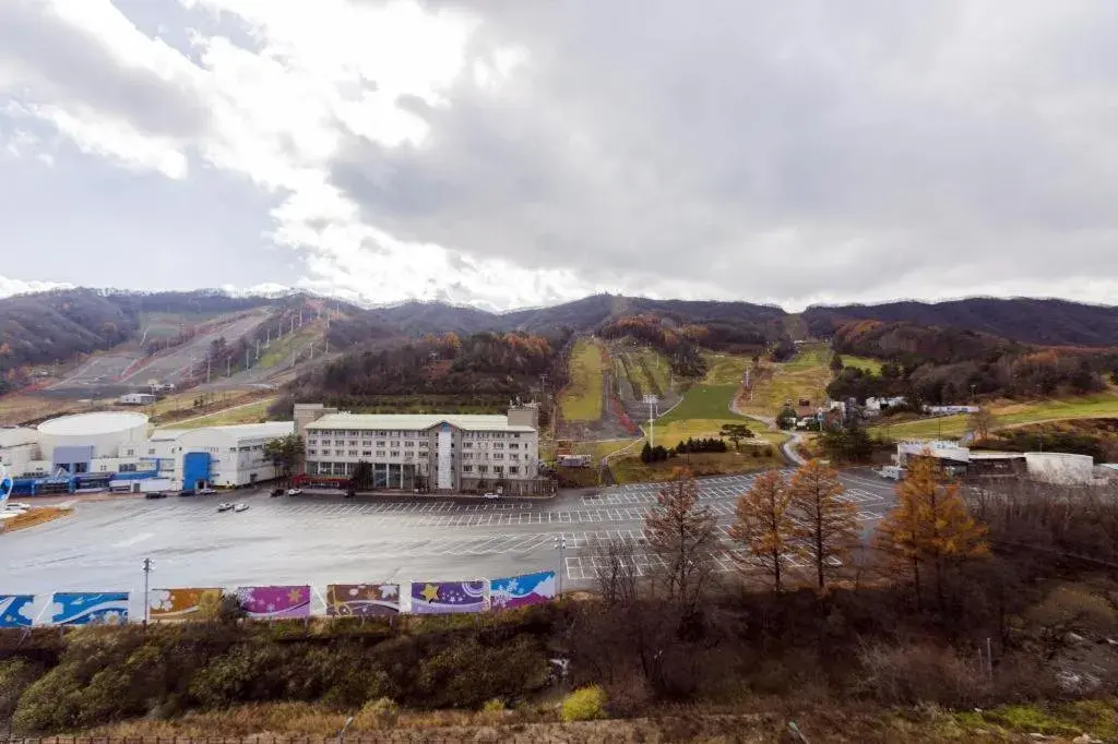 Pyeongchang the white view Pyeongchang the white view