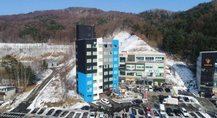 Pyeongchang the white view