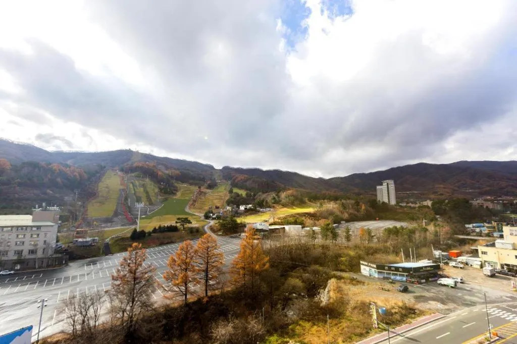 Pyeongchang the white view