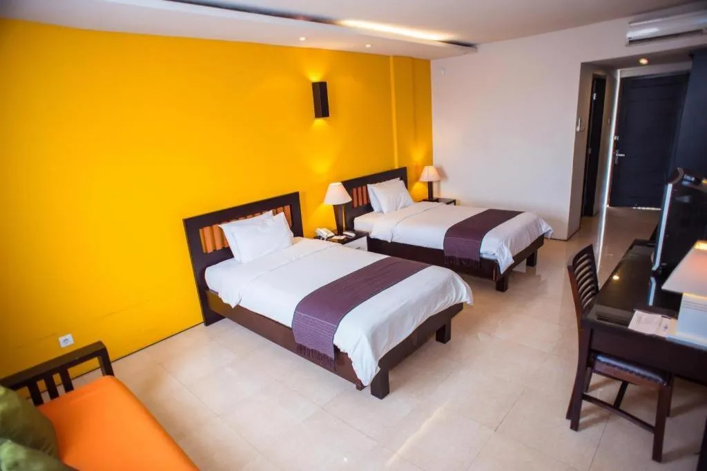 Bed in Eclipse Hotel Prawirotaman