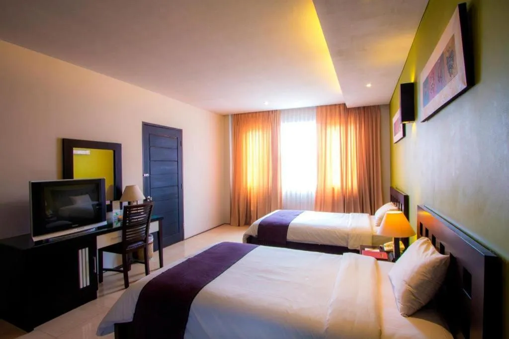 Bed in Eclipse Hotel Prawirotaman