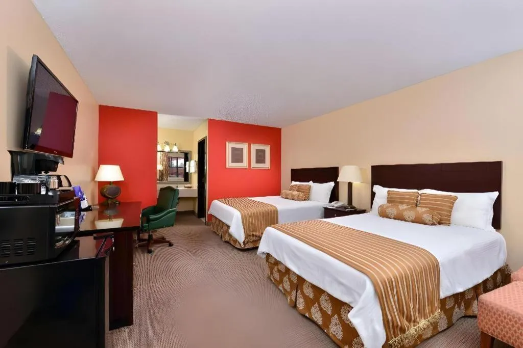 Bed in Americas Best Value Inn & Suites Victoria