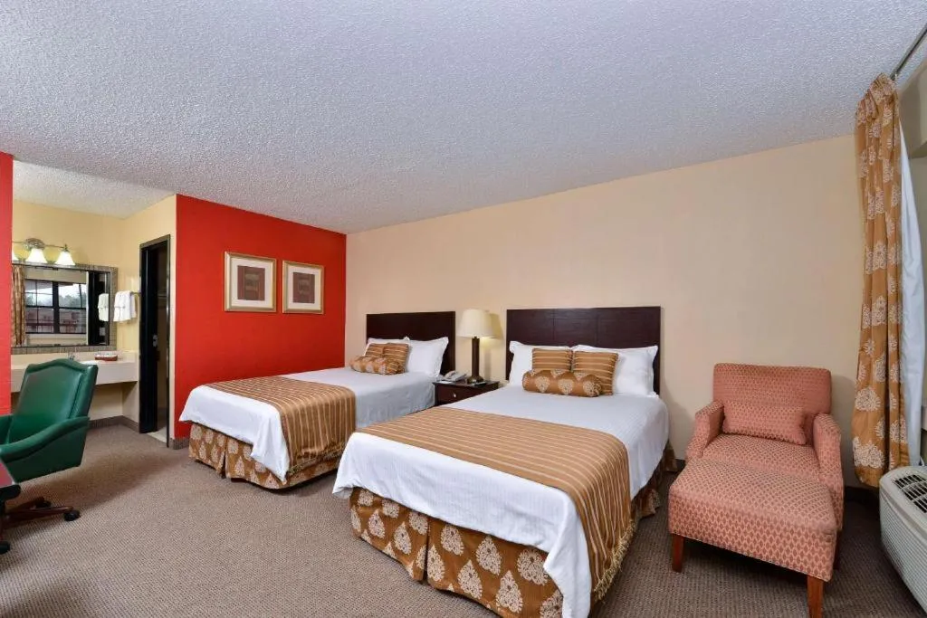 Bed in Americas Best Value Inn & Suites Victoria