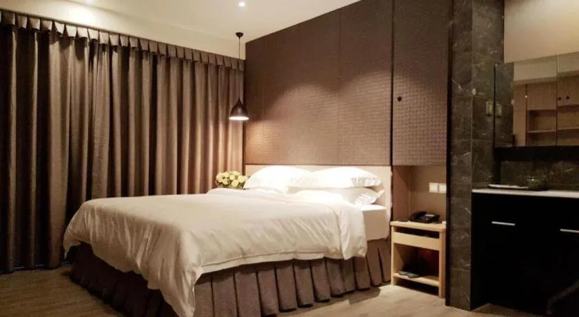 Bed in Hanyong Hotel Shenzhen International Exhibition Center