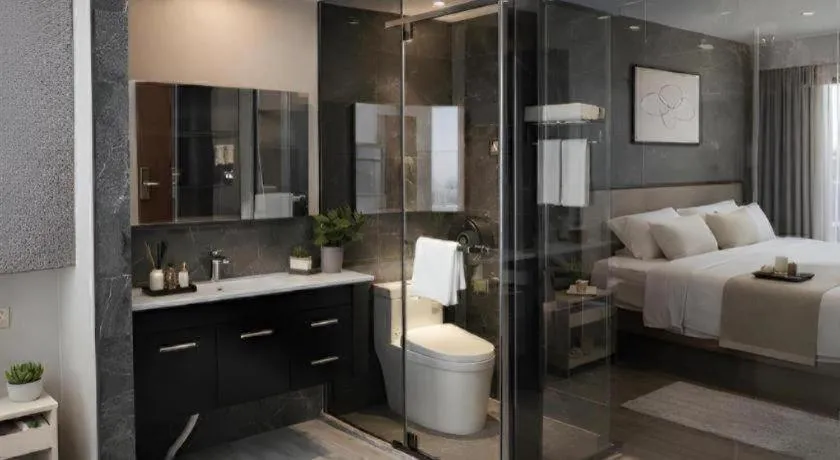 Bed in Hanyong Hotel Shenzhen International Exhibition Center