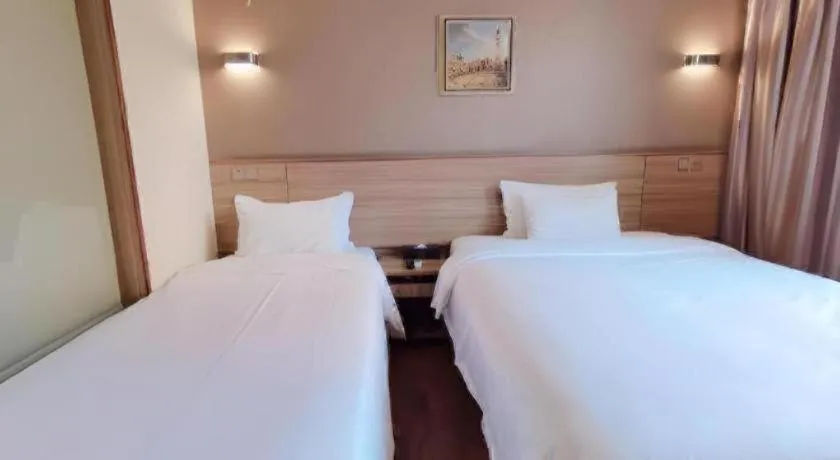 Bed in Hanyong Hotel Shenzhen International Exhibition Center