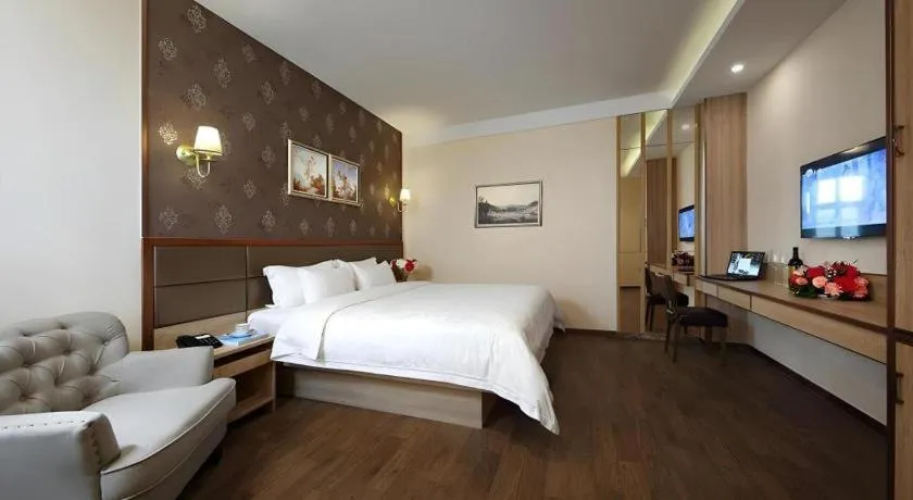 Bed in Hanyong Hotel Shenzhen International Exhibition Center