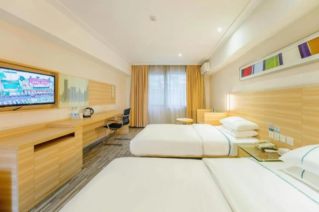 Bed in City Comfort Inn Guahgnzhou Huangpu East District