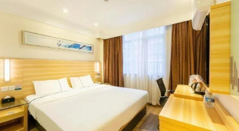 Bed in City Comfort Inn Guahgnzhou Huangpu East District