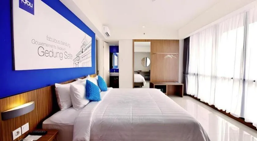 Bed in Indies Style Hotel Bandung