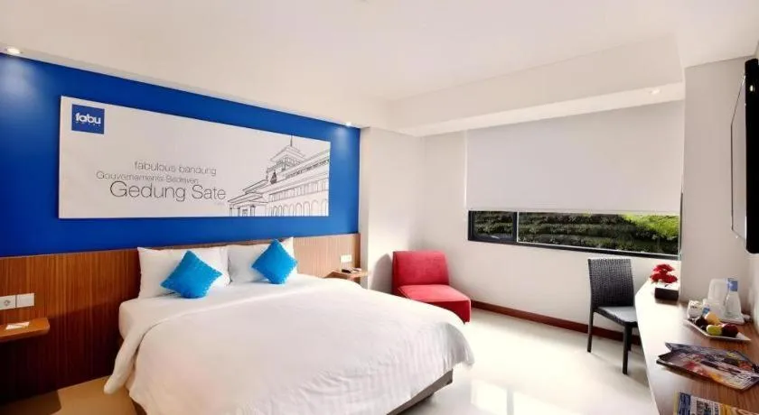 Bed in Indies Style Hotel Bandung