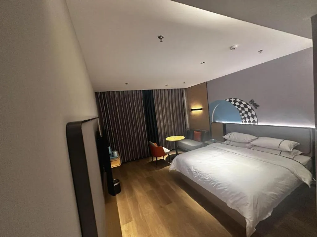 Bed in City Comfort Inn Hengyang Dayang Department Lianhu Plaza