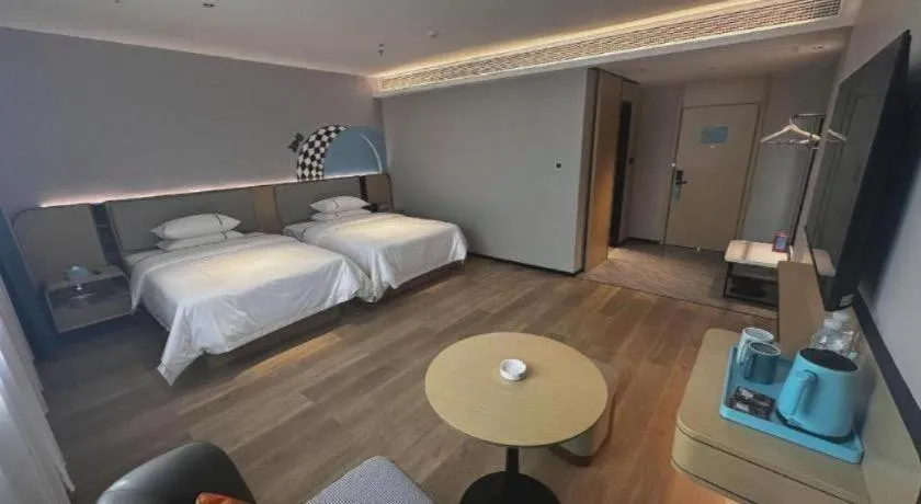 Bed in City Comfort Inn Hengyang Dayang Department Lianhu Plaza