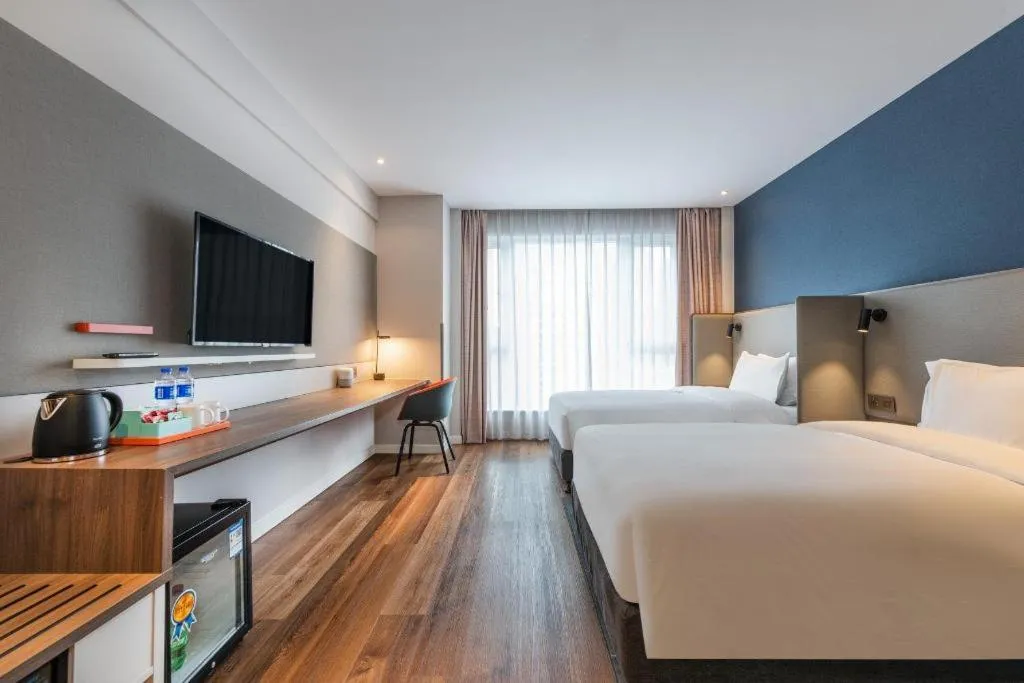 Bed in Holiday Inn Express Guiyang Century City Mall By IHG