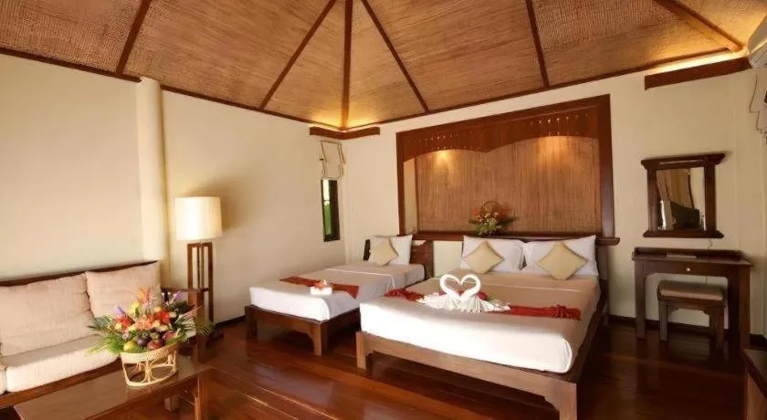 Bed in Pai Hotsprings Spa Resort