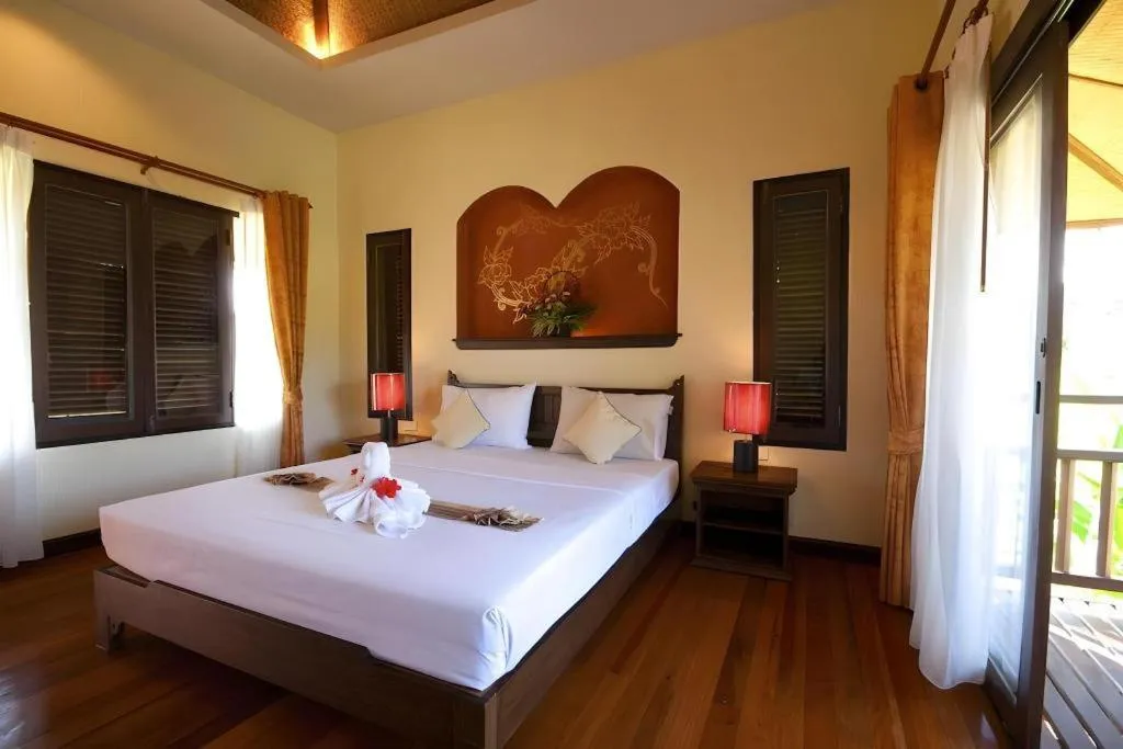 Bed in Pai Hotsprings Spa Resort