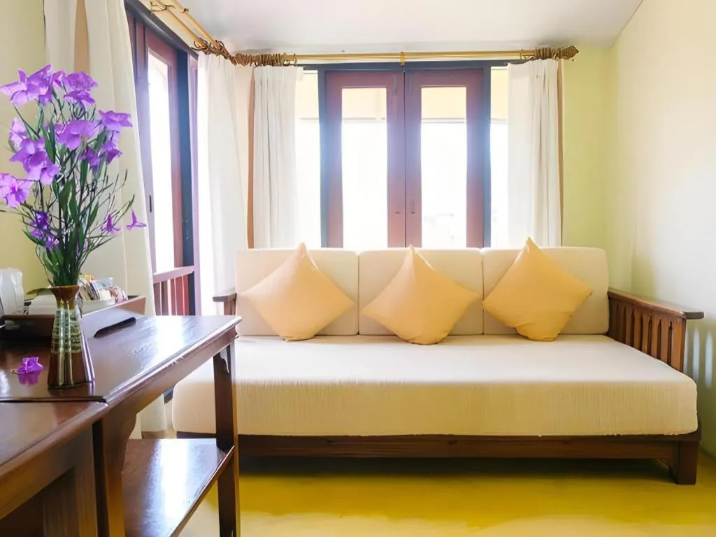 Bed in Pai Hotsprings Spa Resort