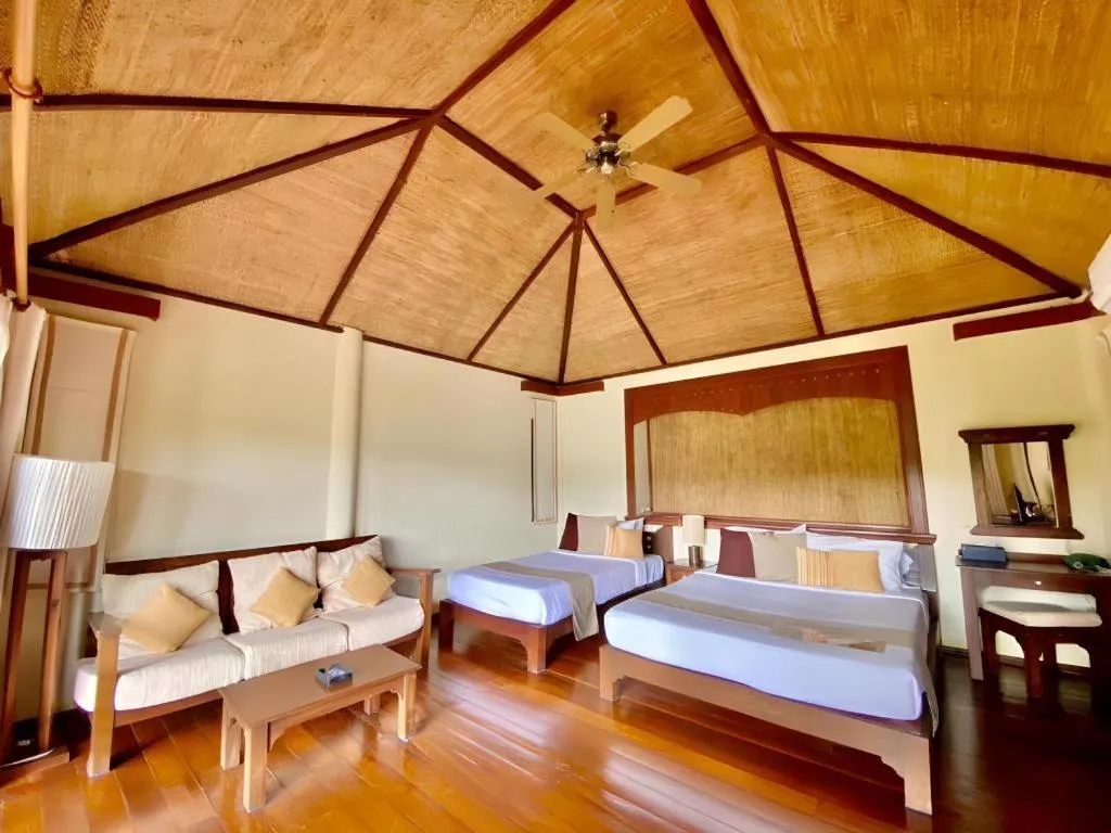 Bed in Pai Hotsprings Spa Resort