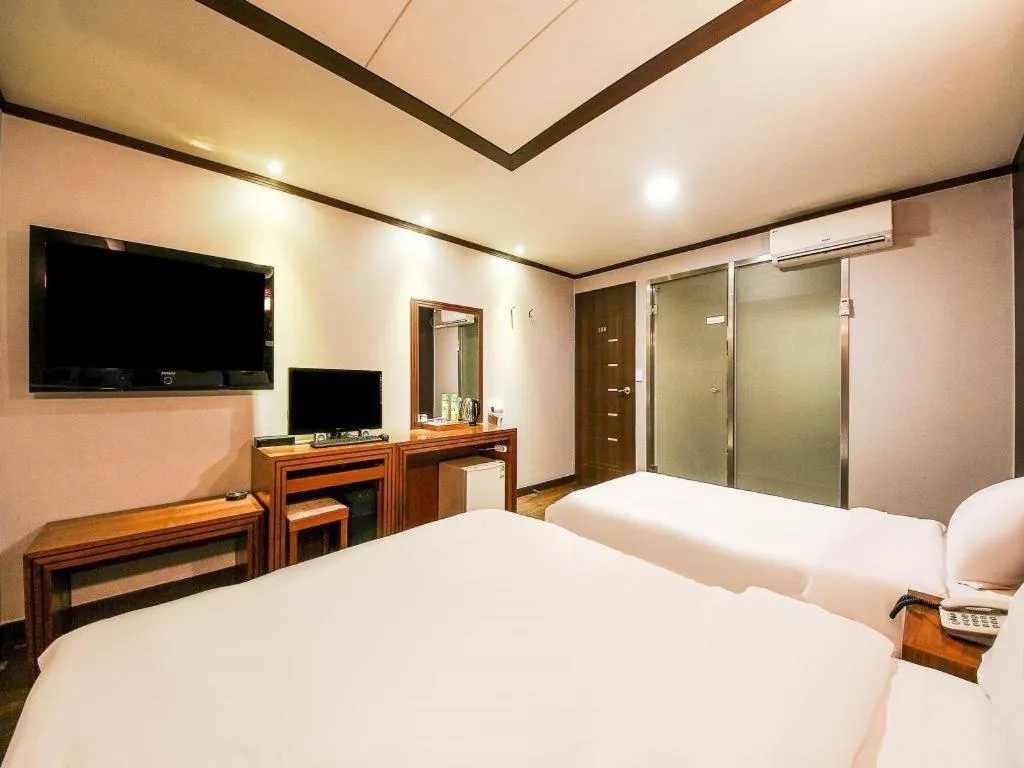 Bed in Hotel J Suwon