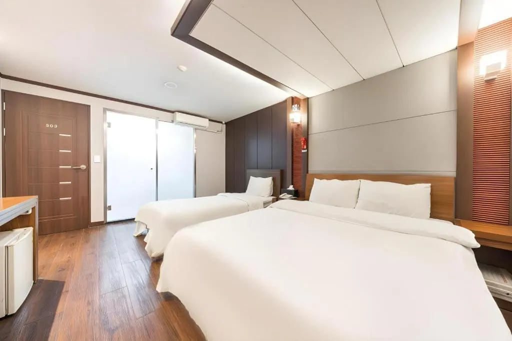 Bed in Hotel J Suwon