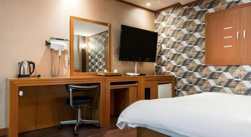 Bed in Hotel J Suwon