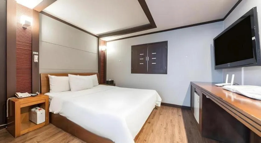 Bed in Hotel J Suwon