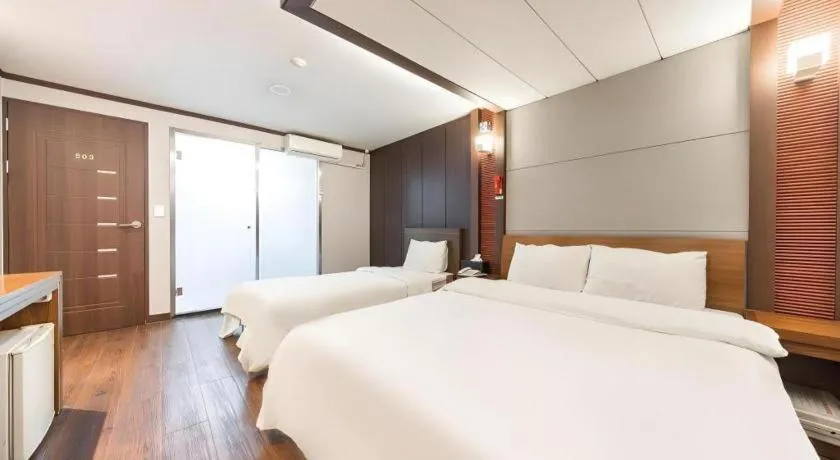 Bed in Hotel J Suwon